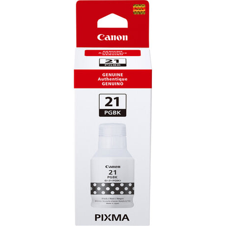 Canon GI-21 Pigment Black Ink Bottle (170mL)