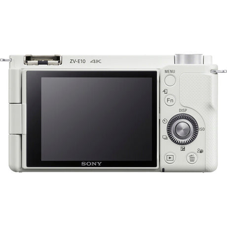 Sony ZV-E10 Mirrorless Camera (Body Only) White