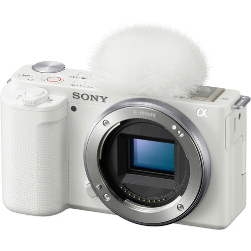 Sony ZV-E10 Mirrorless Camera (Body Only) White