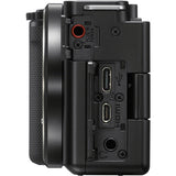 Sony ZV-E10 Mirrorless Camera (Body Only)  Black