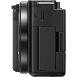 Sony ZV-E10 Mirrorless Camera (Body Only)  Black