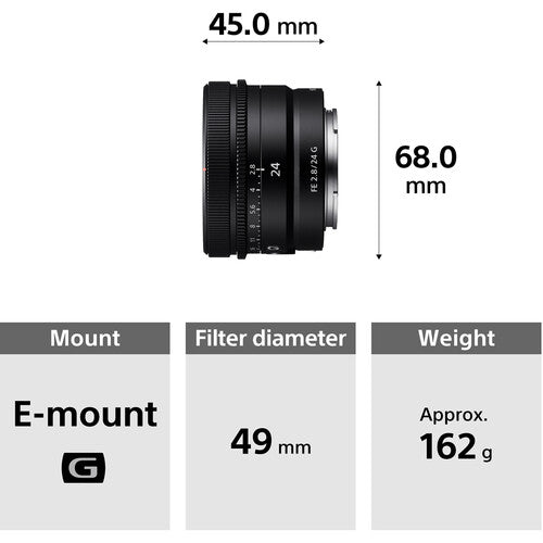 Sony FE 24mm F2.8 G