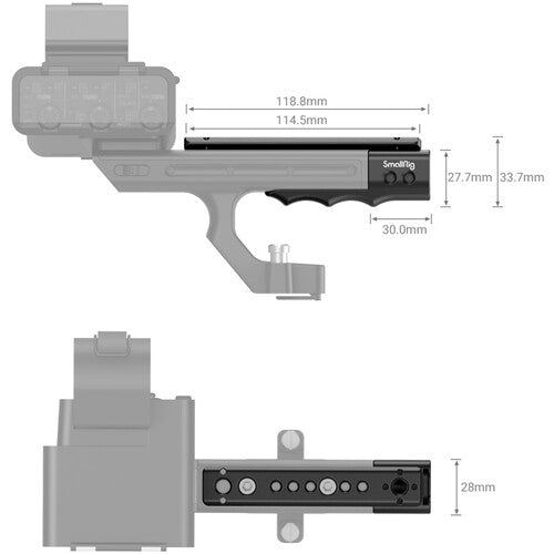 SmallRig Sony FX3 XLR Handle Extension Rig