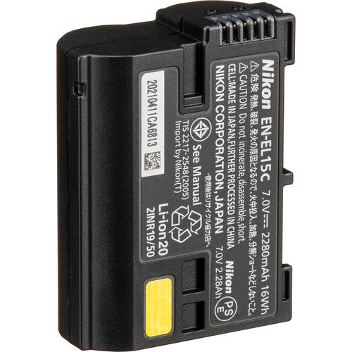 Nikon EN-EL15c Rechargeable Lithium-Ion Battery – Nelson Photo & Video Nikon EN-EL15c Rechargeable Lithium-Ion Battery – Nelson Photo & Video