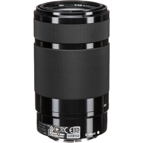 Sony E 55-210mm f/4.5-6.3 OSS Lens (Black)