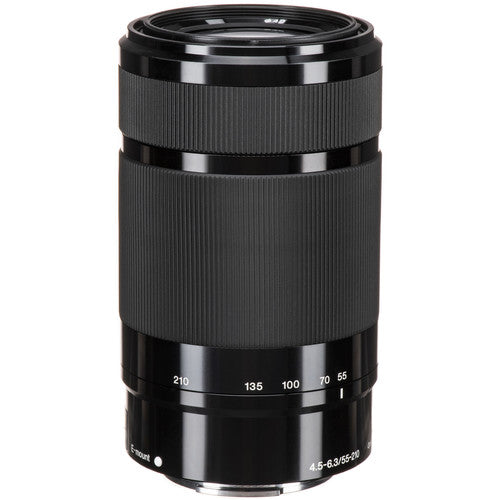 Sony E 55-210mm f/4.5-6.3 OSS Lens (Black)