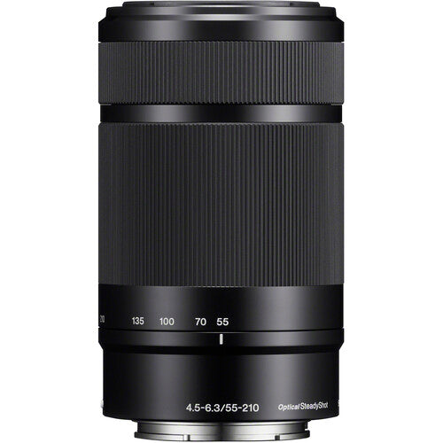 Sony E 55-210mm f/4.5-6.3 OSS Lens (Black)