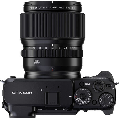 FUJIFILM FUJINON GF 80mm F1.7 R WR GFX Lens