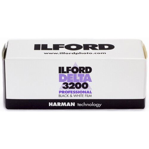 Ilford Delta 3200 Professional Black and White Negative Film (120 Roll Film)