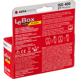 AgfaPhoto LeBox Single-Use Flash Camera (27 Exposures)