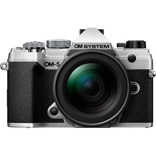 OM SYSTEM OM-5 Mirrorless Camera with 12-45mm f/4 PRO Lens (Silver)