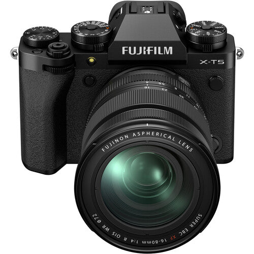 FUJIFILM X-T5 Mirrorless Camera with 16-80mm Lens (Black) – Nelson