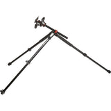 Manfrotto MK055XPRO3-3W Aluminum Tripod with 3-Way Pan/Tilt Head