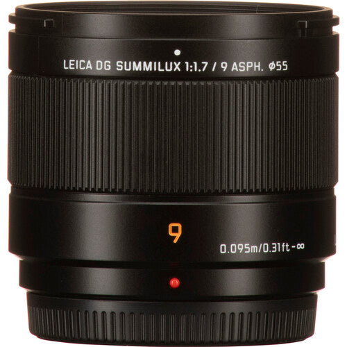 Panasonic Leica DG Summilux 9mm f/1.7 ASPH. Lens