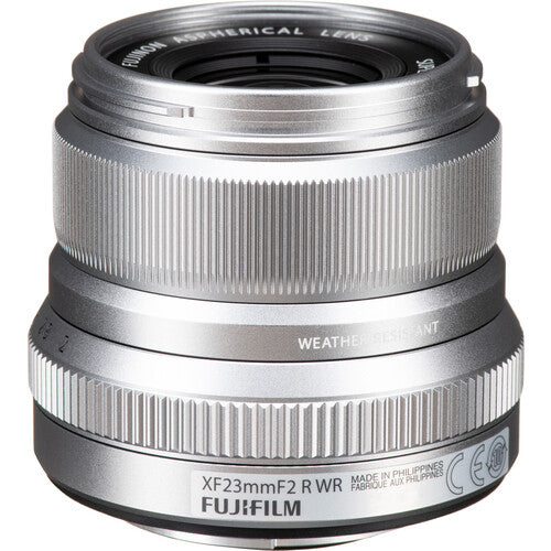 Fuji XF 23mm F2 R WR Silver