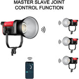 GVM Pro SD200B Bi-Color LED Video Spotlight COB Monolight with Lantern Softbox