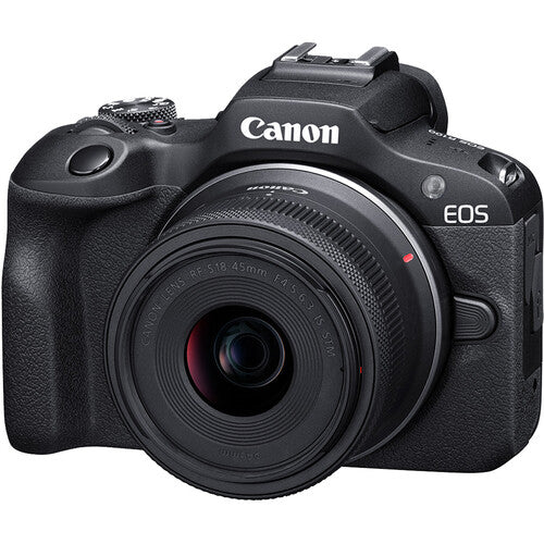 Canon EOS R100 with RF-S 18-45mm f4.5-6.3 IS STM Kit