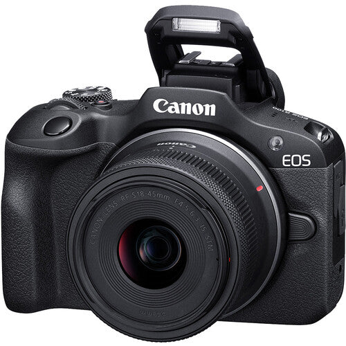 Canon EOS R100 Mirrorless Camera with RF-S18-45mm F4.5-6.3 IS STM & RF-S55-210mm F5-7.1 IS STM Lens Kit