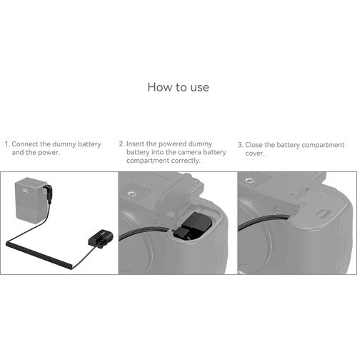 SmallRig D-Tap to LP-E6NH Dummy Battery Power Cable