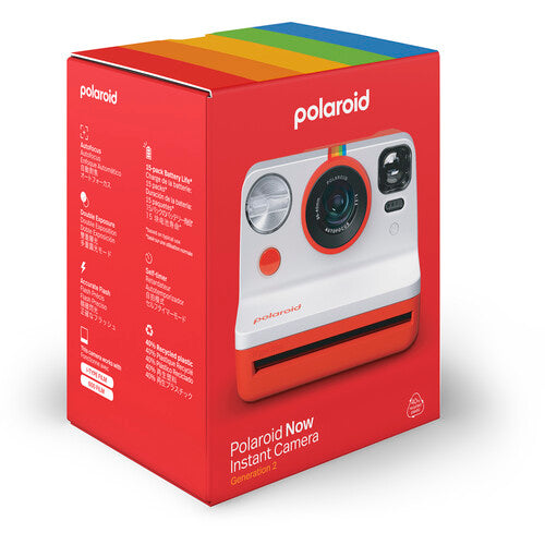 Polaroid Now Generation 2 i-Type Instant Camera (Red)