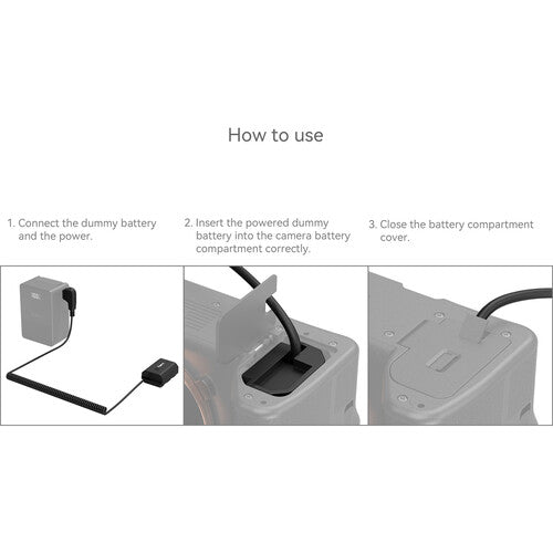 SmallRig D-Tap to NP-FZ100 Dummy Battery Power Cable