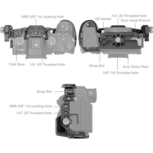 SmallRig Camera Cage for Sony a9 III