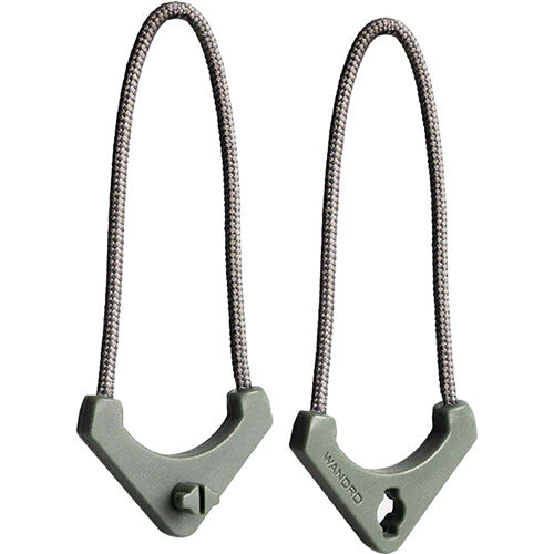 WANDRD WORRYLESS Zipper Puller Wasatch Green