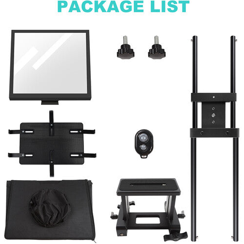 GVM Teleprompter T!-L for Tablets and Smartphones with Remote Control