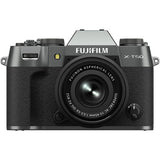 FUJIFILM X-T50, CHARCOAL SILVER with XC15- 45mmF3.5-5.6 OIS PZ Lens Kit