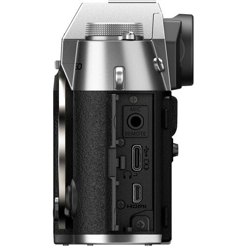 FUJIFILM X-T50, SILVER – Nelson Photo & Video