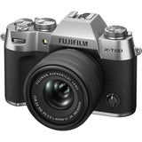 FUJIFILM X-T50, SILVER with XC15-45mmF3.5-5.6 OIS PZ Lens Kit