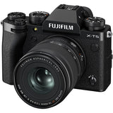 Fujifilm X-T5 Mirrorless Camera, Black with XF16-50mmF2.8-4.8 R LM WR Lens Kit