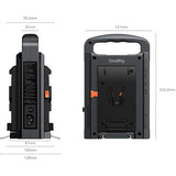 SmallRig Dual Channel V-Mount Battery Charger