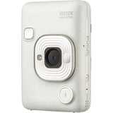 FUJIFILM INSTAX MINI Liplay Hybrid Instant Camera (Misty White)