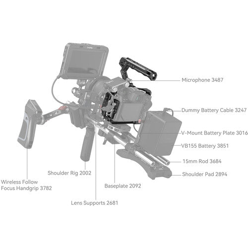 SmallRig Camera Cage Kit for Nikon Z 6III