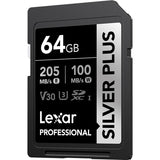 Lexar Professional SILVER PLUS SDXC 64GB