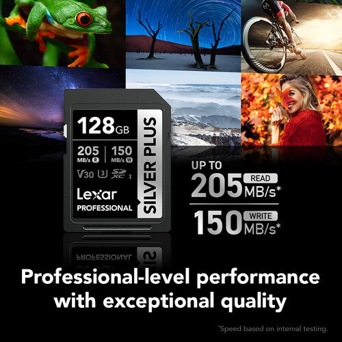 Lexar Professional SILVER PLUS SDXC 128GB