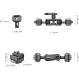 SmallRig HawkLock H21 Quick Release Magic Arm with Ball Head