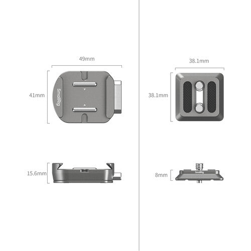 SmallRig HawkLock H38 Arca-Swiss Quick Release Mount Plate