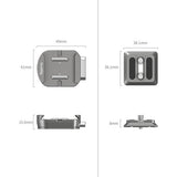 SmallRig HawkLock H38 Arca-Swiss Quick Release Mount Plate