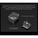 SmallRig HawkLock H38 Arca-Swiss Quick Release Mount Plate