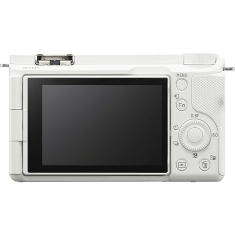 Sony ZV-E10 Mirrorless Camera with 16-50mm Lens (White)