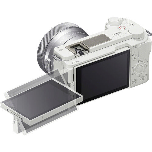 SONY ZV-E10 E 16mm F2.8レンズ付き ホワイト Sony ZV-E10 II Mirrorless Camera with 16-50mm Lens ZVE10M2KW B&H