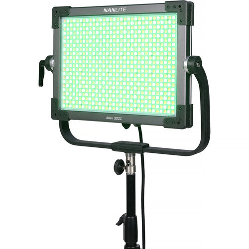 Nanlite Alien 300C RGBWW LED Panel  with Softbox and Eggcrate