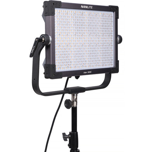 Nanlite Alien 300C RGBWW LED Panel  with Softbox and Eggcrate