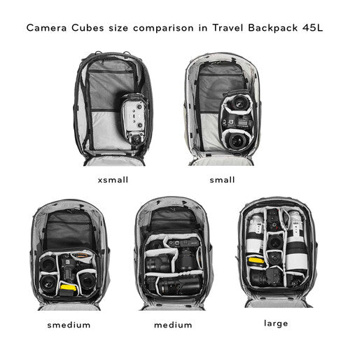 Peak Design Camera Cube V2 (Black, X-Small)