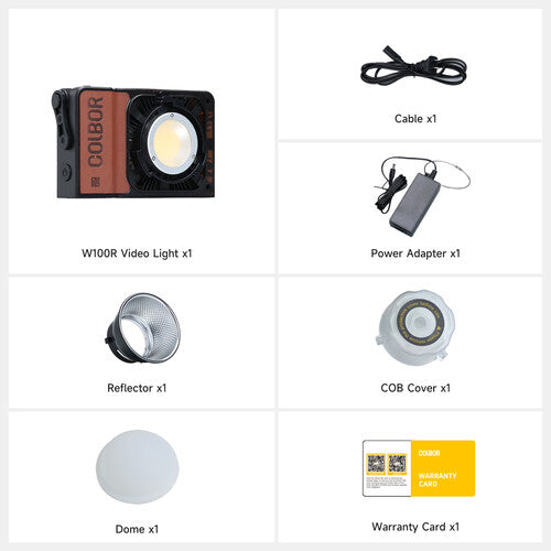 COLBOR W100R Portable RGB LED Monolight