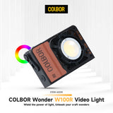 COLBOR W100R Portable RGB LED Monolight