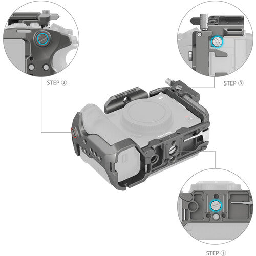 SmallRig HawkLock Quick Release Cage Kit for Sony FX3 / FX30