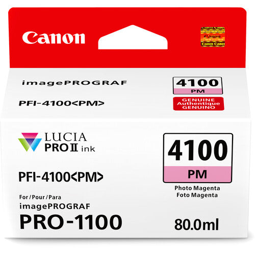 Canon PFI-4100 Photo Magenta Pigment Ink Tank (80mL)